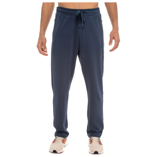Be Nation Ανδρικό παντελόνι φόρμας Essentials Terry Straight Zip Pant